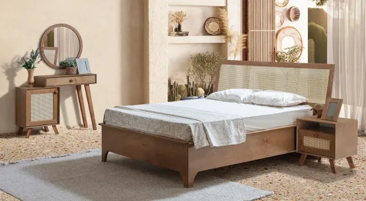 Product img 2, Valeria Ceviz Panjurlu Yatak Odası Takımı